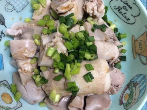 鮭の白子ぽん酢♪